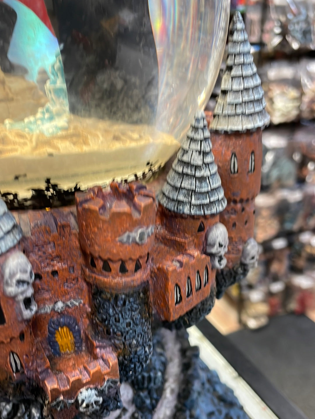 Lady Death vs Purgatori Musical Snow Globe (Chaos Comics, Lady Death) product image 6, provided for visual reference and
