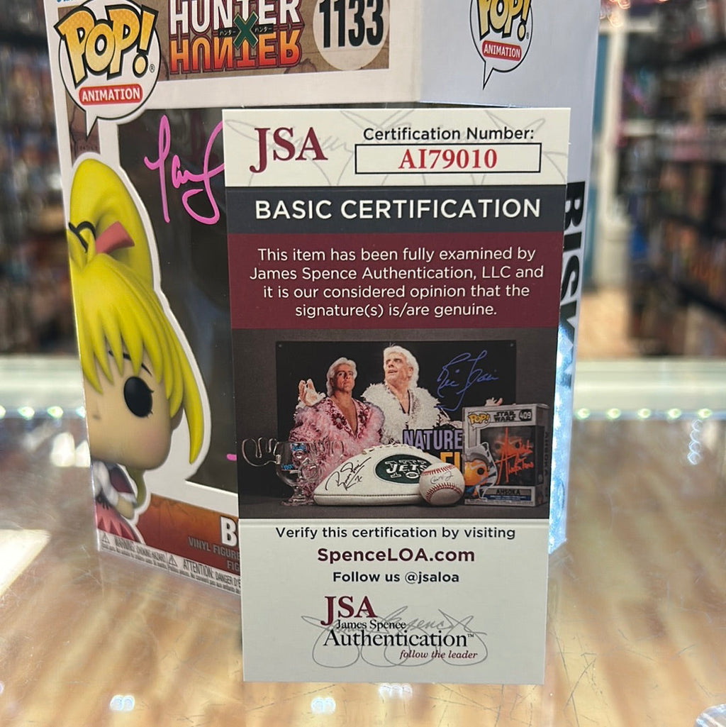 Bisky signed by Tara Sands (Funko, Attack on Titan) *JSA* product image 8, provided for visual reference and product detail