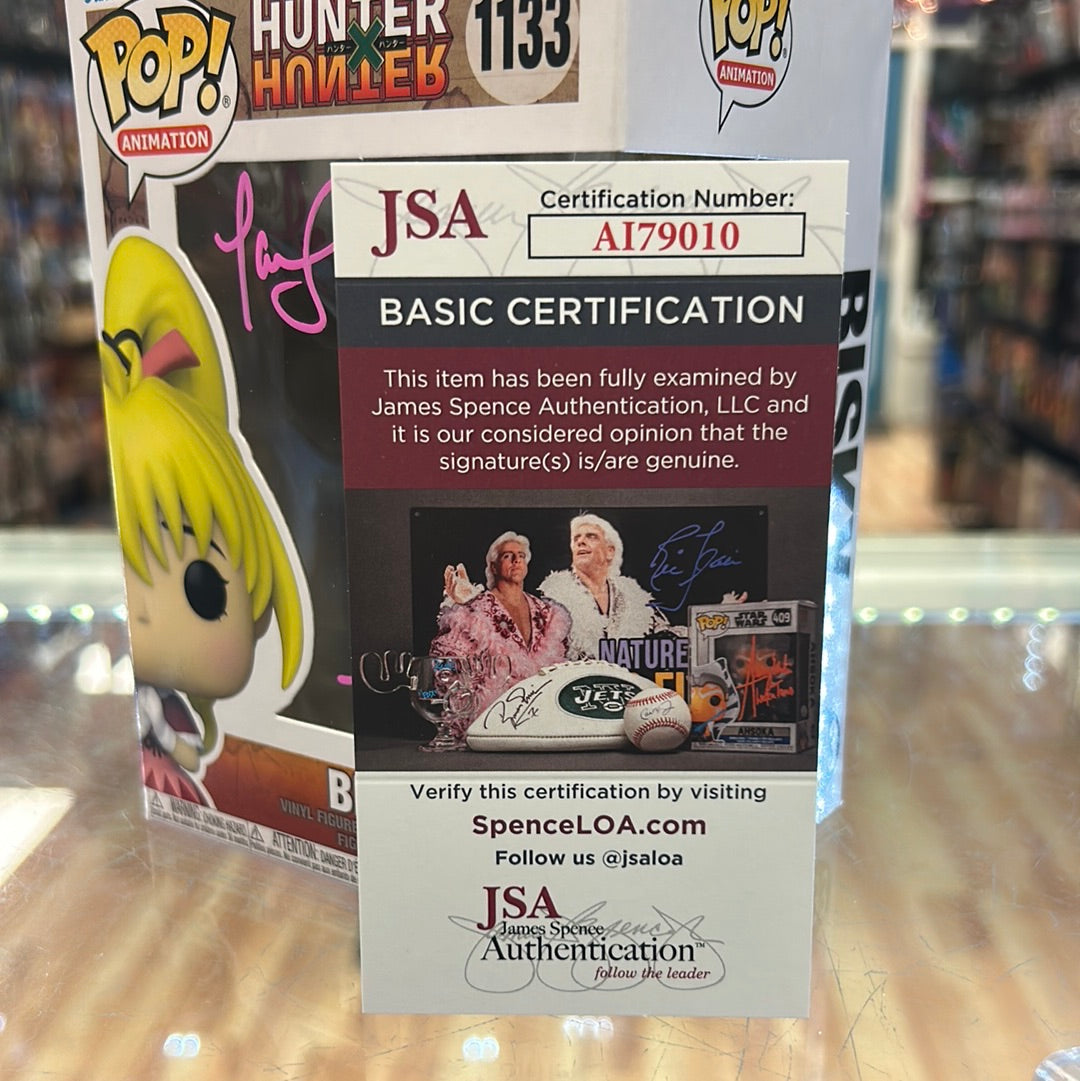 Bisky signed by Tara Sands (Funko, Attack on Titan) *JSA* product image 8, provided for visual reference and product detail