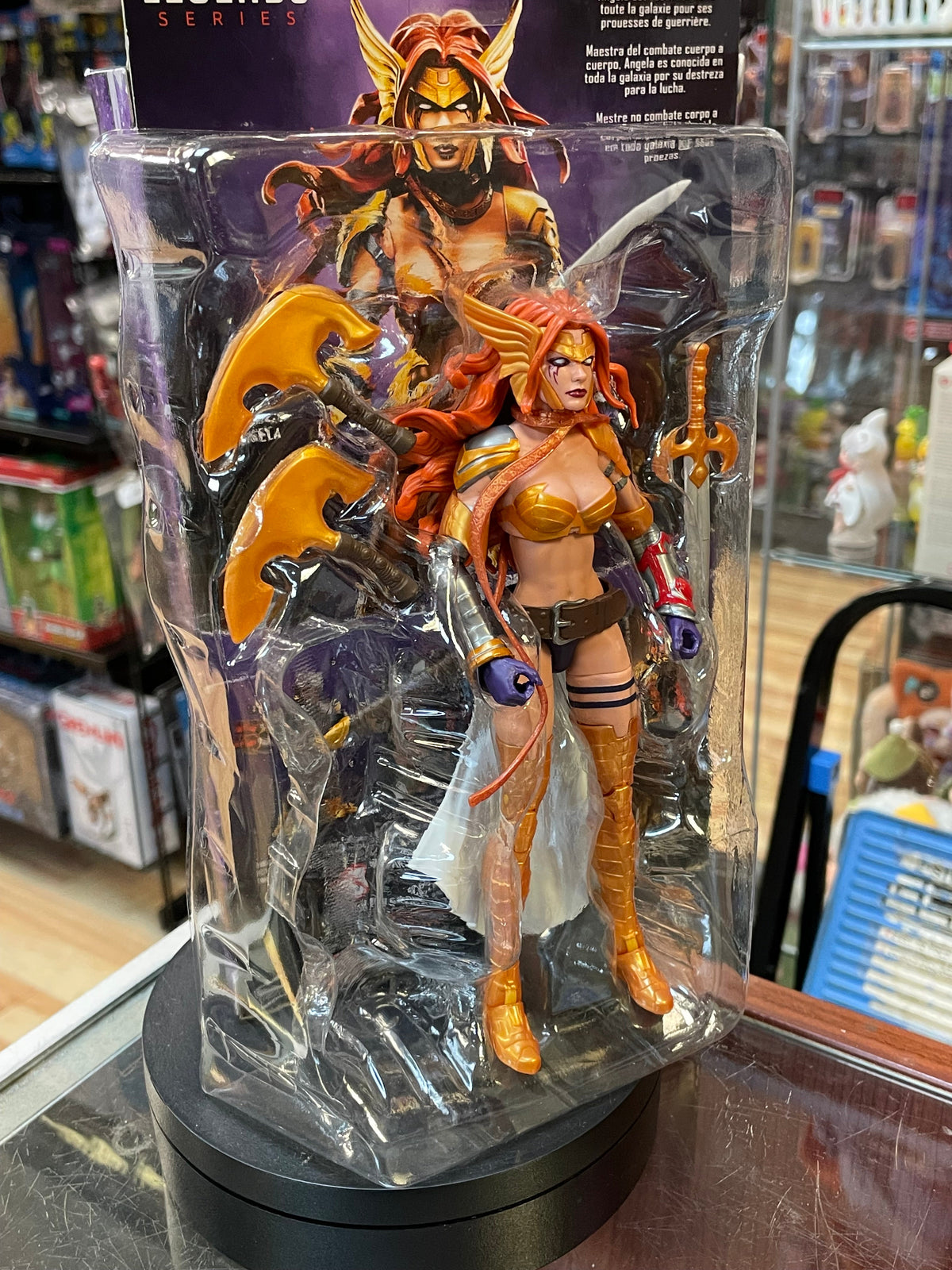 Angela BAF Titus (Marvel Legends, Hasbro) *NO BAF* product image 3, provided for visual reference and product detail review