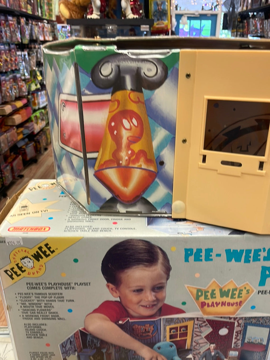 Pee Wee’s Playhouse (Matchbox, Vintage Pee Wee Herman) Unused Contents product image 6, provided for visual reference and