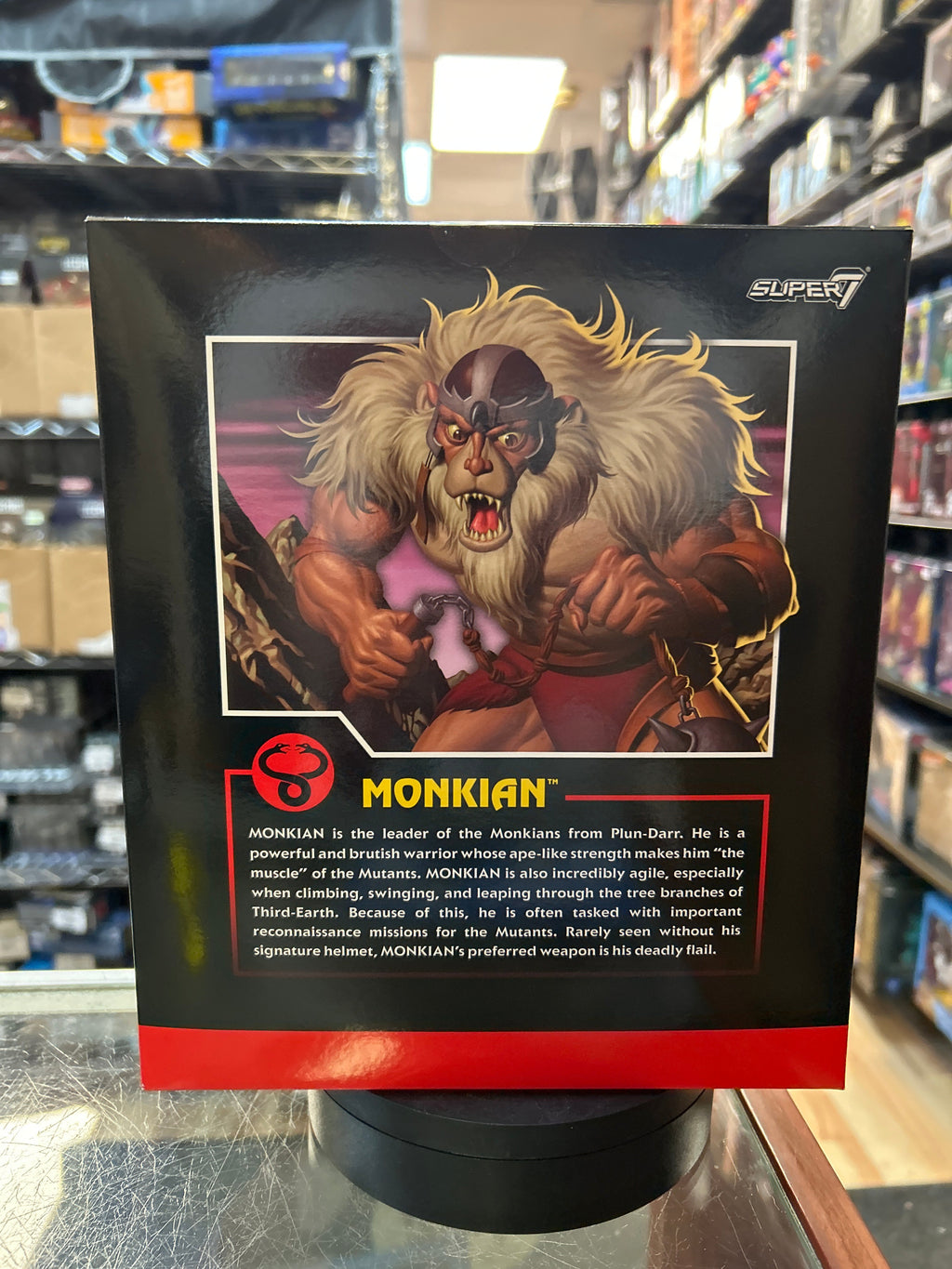 Monkian (Thundercats Ultimates, Super7) **SEALED** product image 4, provided for visual reference and product detail review