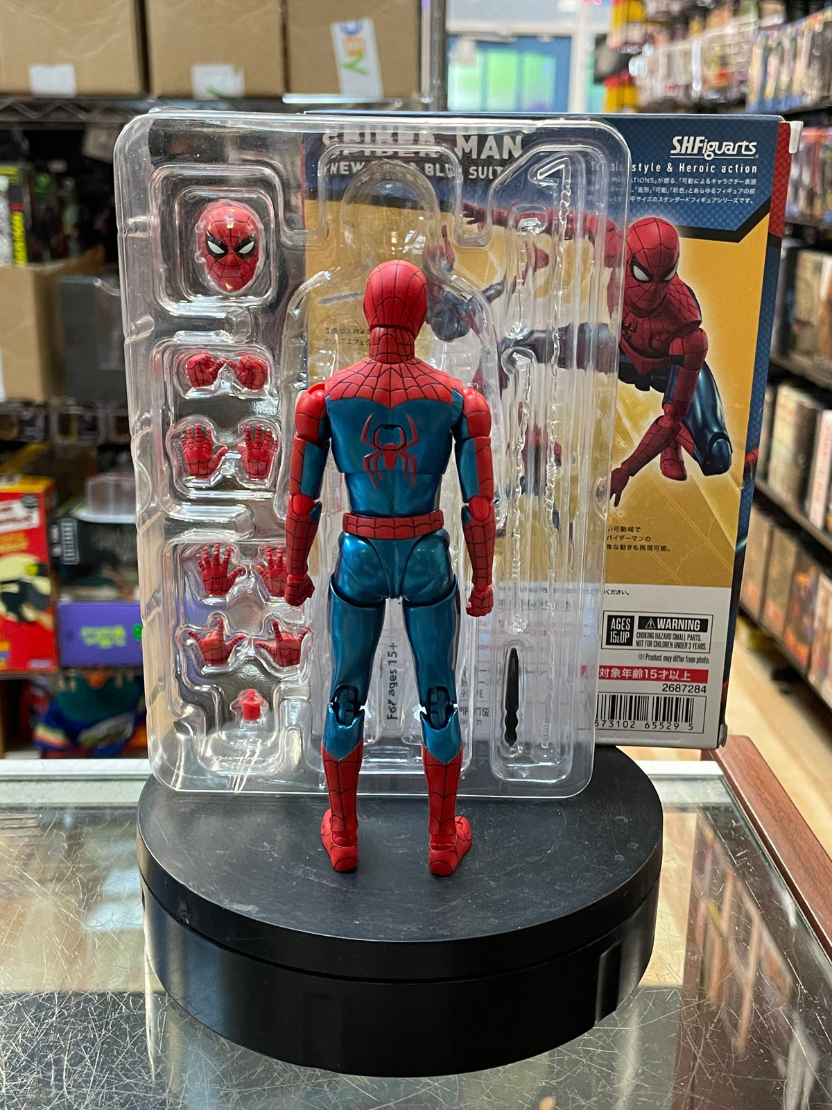 Final Swing Spider-Man (Bandai Tamashii Nations, Marvel) COMPLETE product image 4, provided for visual reference and product