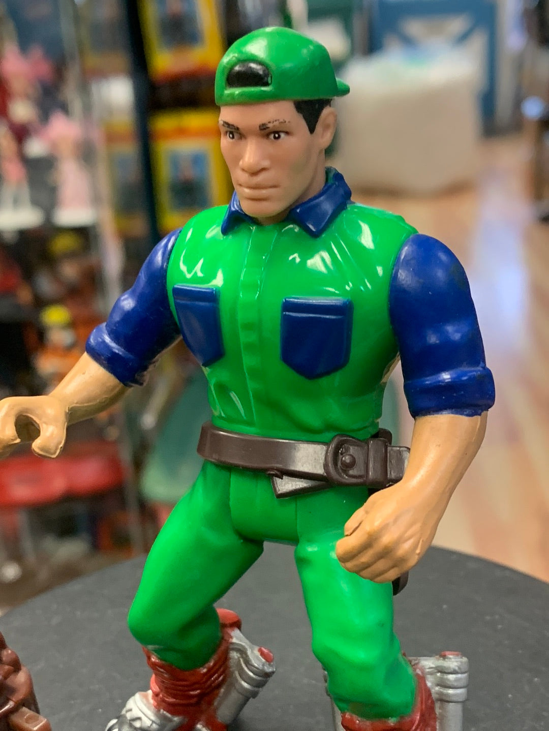 Luigi (Vintage ERTL, Super Mario Brothers) Complete product image 3, provided for visual reference and product detail review