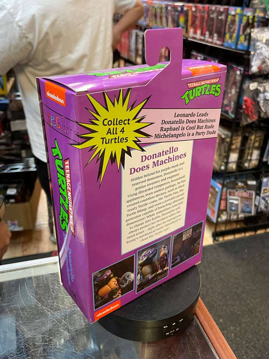 Pizza Club Donatello (Neca, TMNT) **SEALED** product image 3, provided for visual reference and product detail review