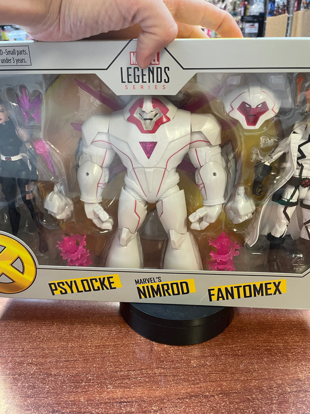 Psylocke Nimrod Fantomex (Marvel Legends, Hasbro) *SEALED* product image 4, provided for visual reference and product detail