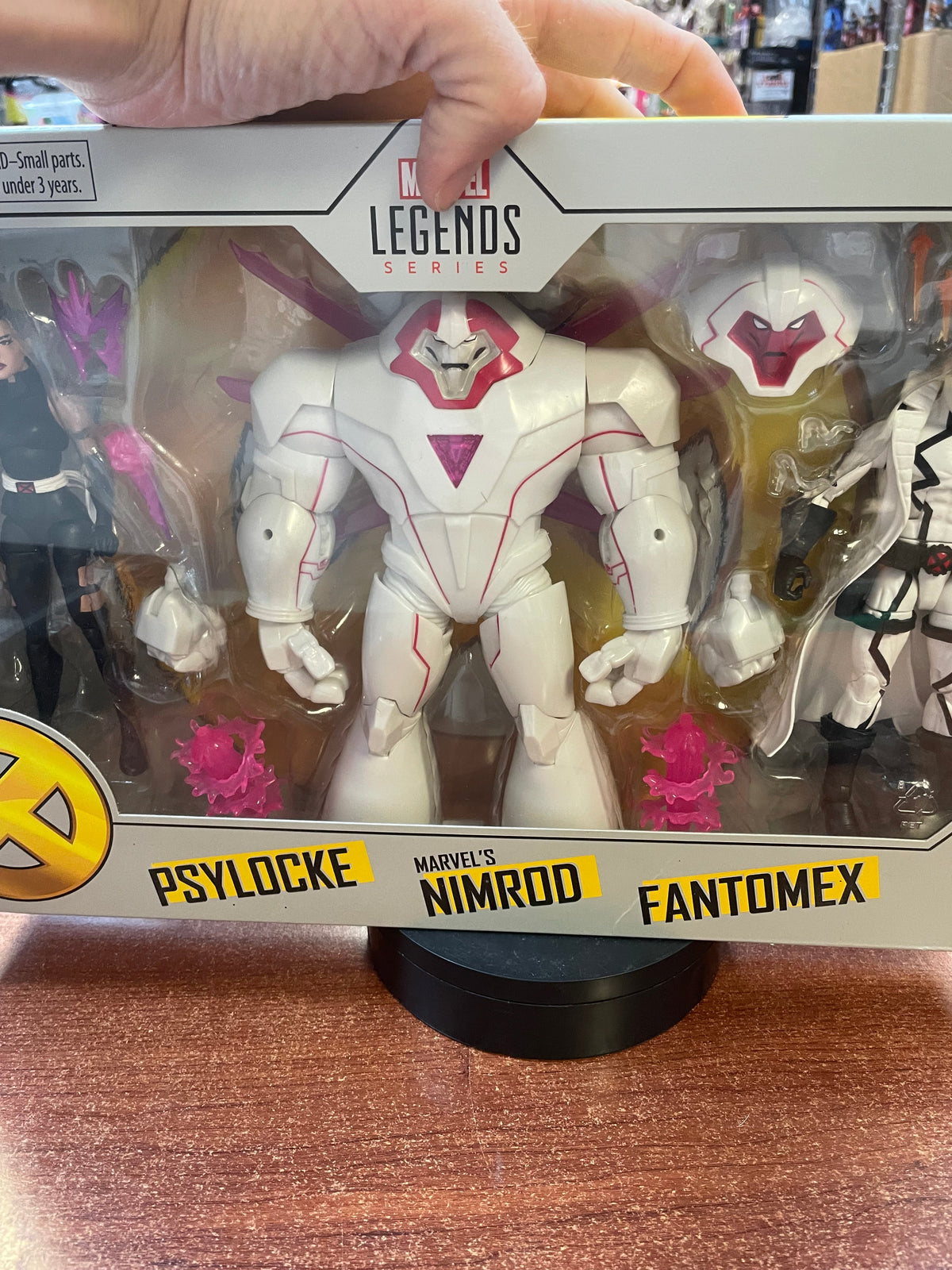 Psylocke Nimrod Fantomex (Marvel Legends, Hasbro) *SEALED* product image 4, provided for visual reference and product detail