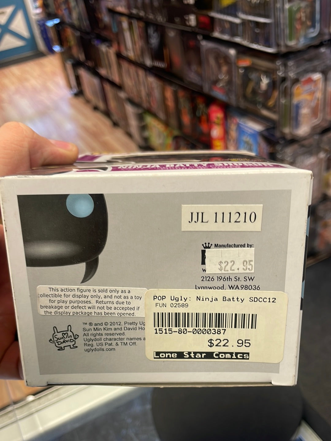 Ninja Batty Shogun 04 SDCC 480 Pieces (Funko Pop! Uglydoll) product image 11, provided for visual reference and product