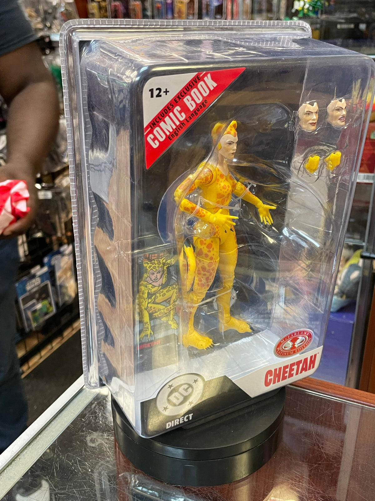 Cheetah Page Punchers (McFarlane Toys, DC Direct) SEALED product image 2, provided for visual reference and product detail