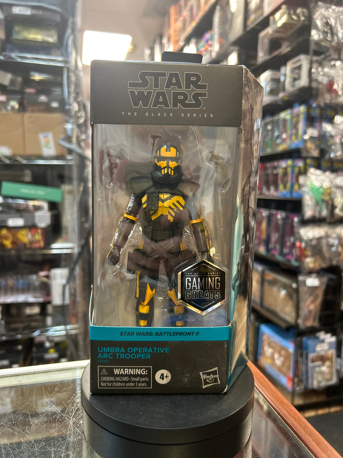 Umbra Operative ARC Trooper (Star Wars Black Series, Hasbro) **SEALED** product image 1, provided for visual reference and