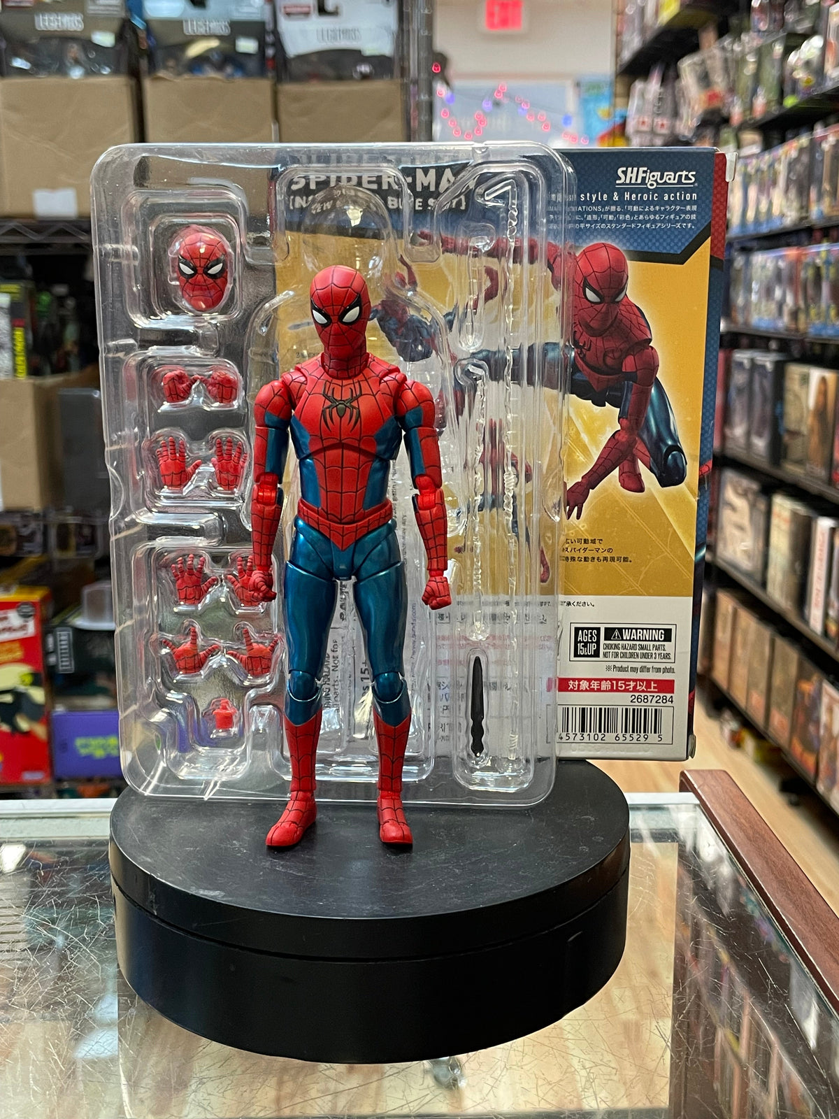 Final Swing Spider-Man (Bandai Tamashii Nations, Marvel) COMPLETE product image 1, provided for visual reference and product