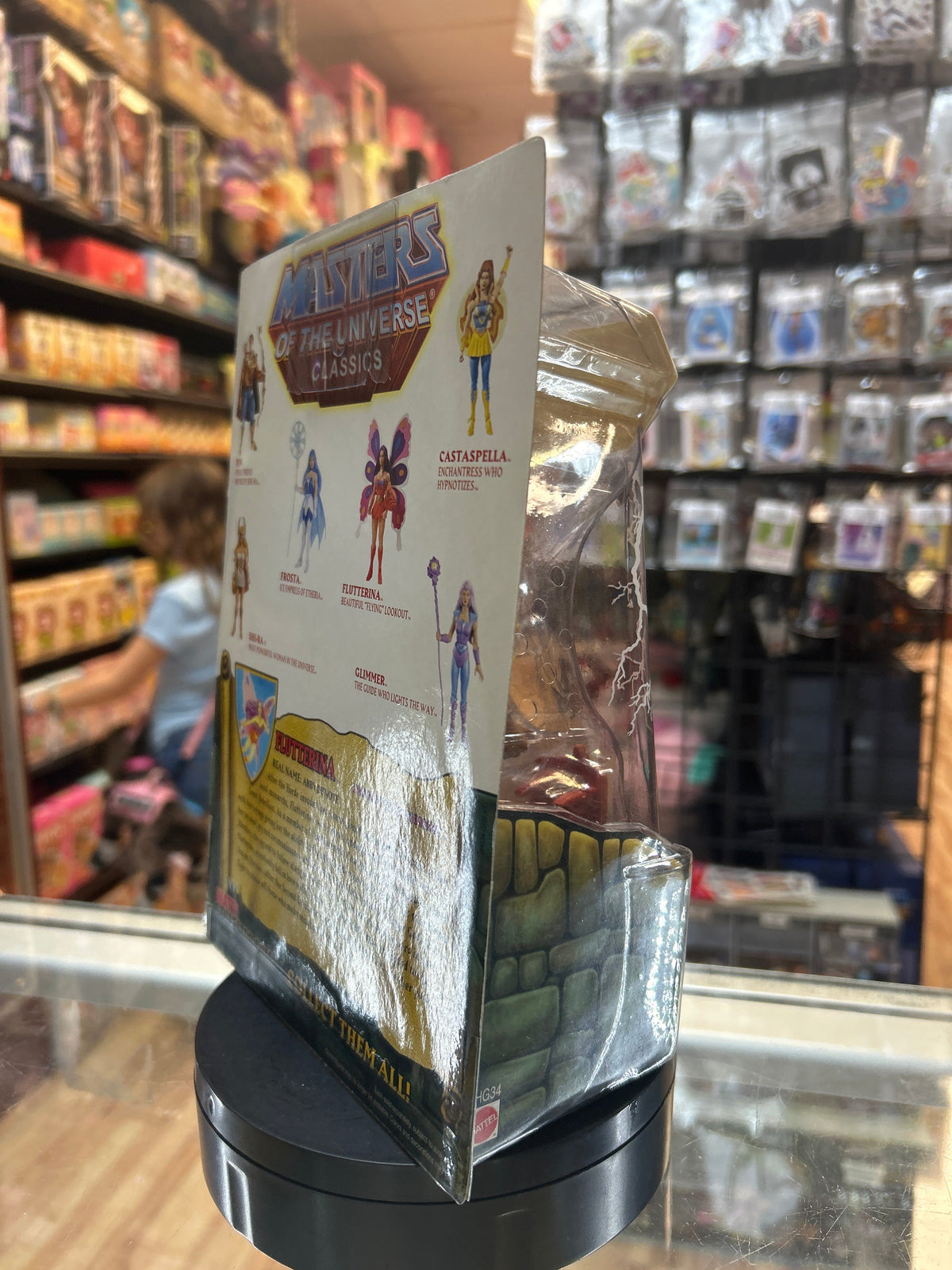 Flutterina (Mattel, Classics, MOTU) **SEALED** product image 3, provided for visual reference and product detail review