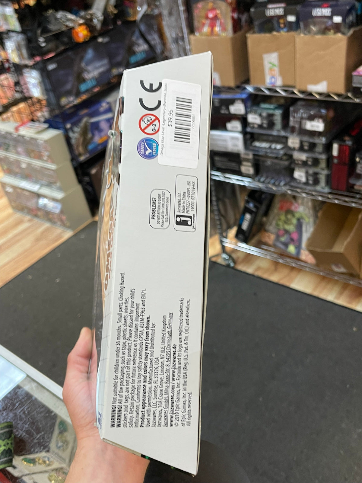 Omega Max Level -Legendary- (Fortnite, Jazwares) **SEALED** product image 6, provided for visual reference and product