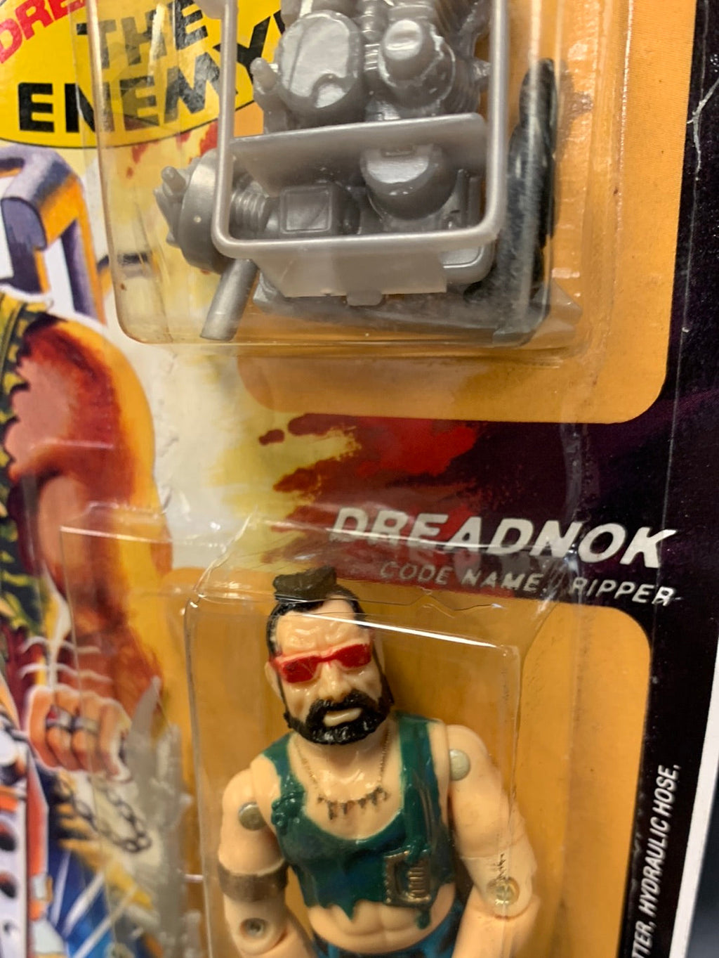 Dreadnok Ripper (Vintage GI Joe, FunSkool India) Sealed product image 9, provided for visual reference and product detail