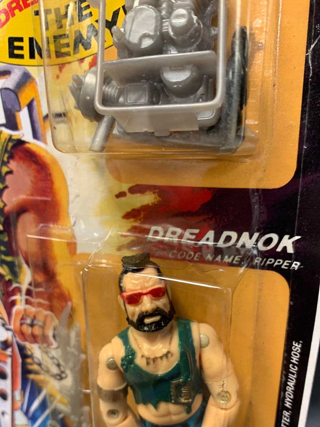 Dreadnok Ripper (Vintage GI Joe, FunSkool India) Sealed product image 9, provided for visual reference and product detail