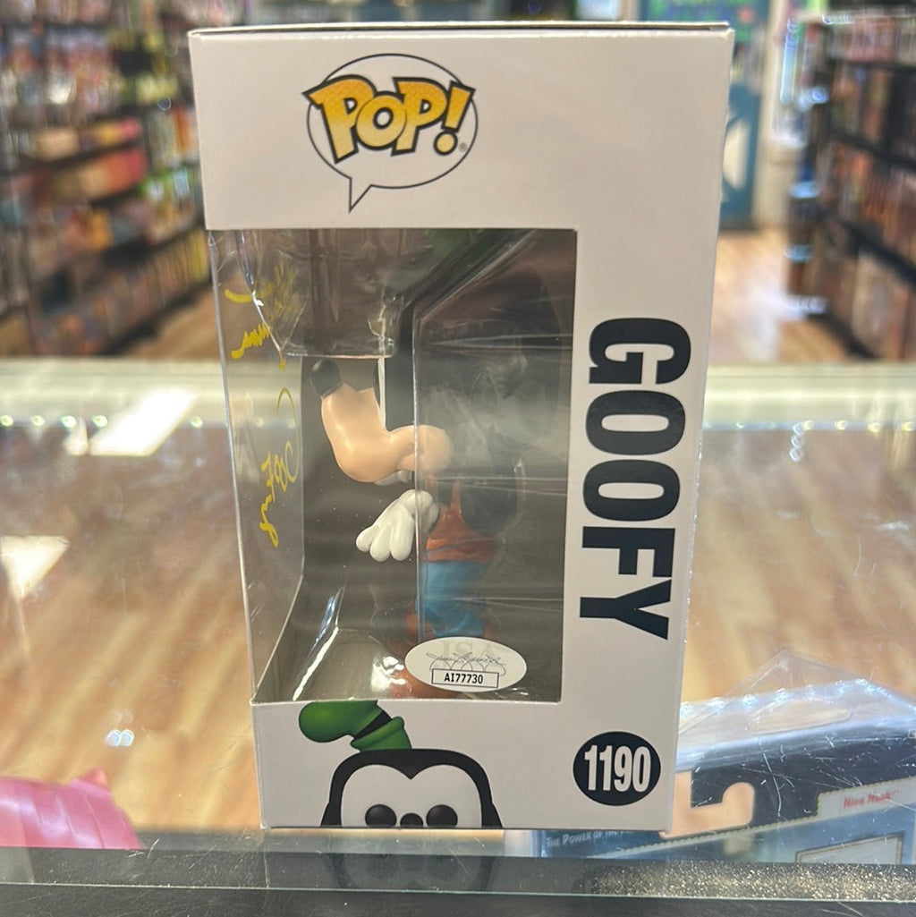 Goofy signed by Bill Farmer (Funko Pop! Disney) *JSA* product image 7, provided for visual reference and product detail
