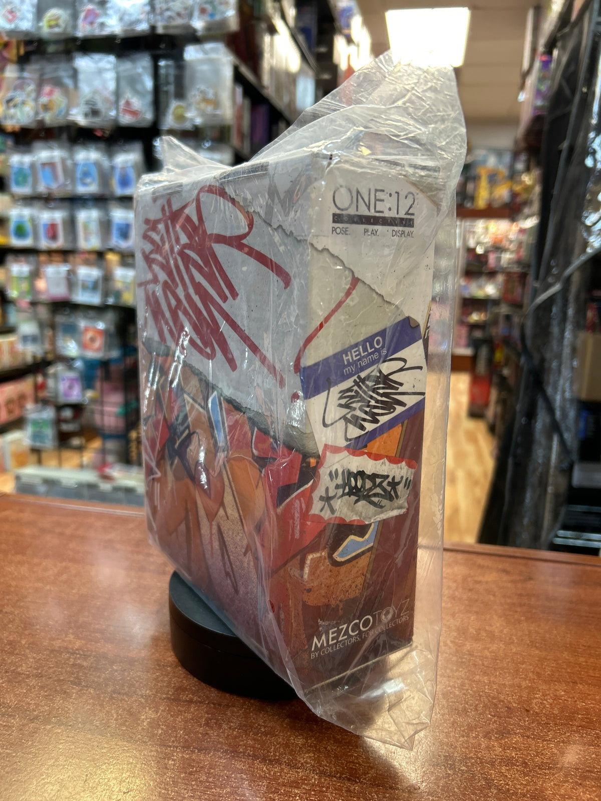 Letterman Hoodz (Mezco, Rumble Society) **SEALED** product image 3, provided for visual reference and product detail review