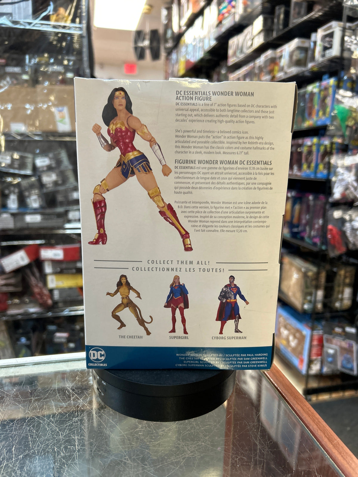 Wonder Woman (DC Direct, Essential Series) **SEALED** product image 4, provided for visual reference and product detail