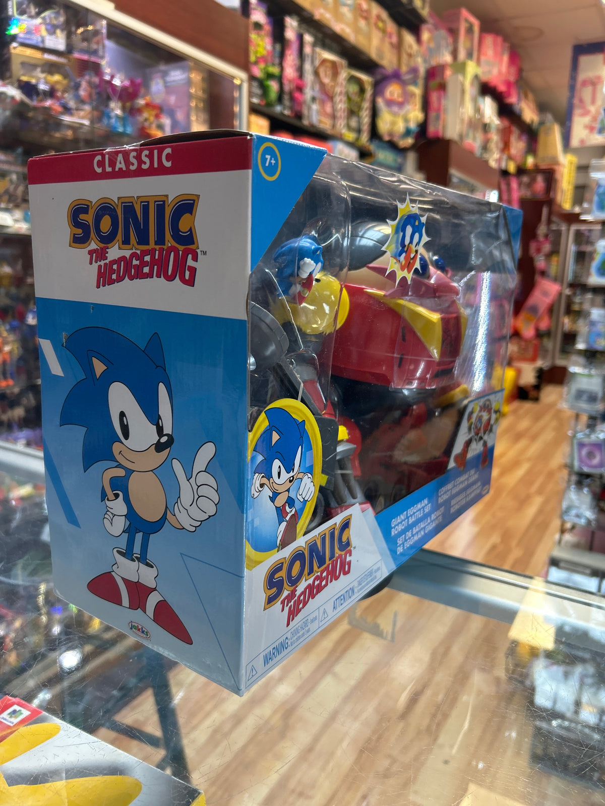 Giant Eggman Robot Battle Set (Sonic The Hedgehog, Jakks Pacific) **SEALED** product image 2, provided for visual reference