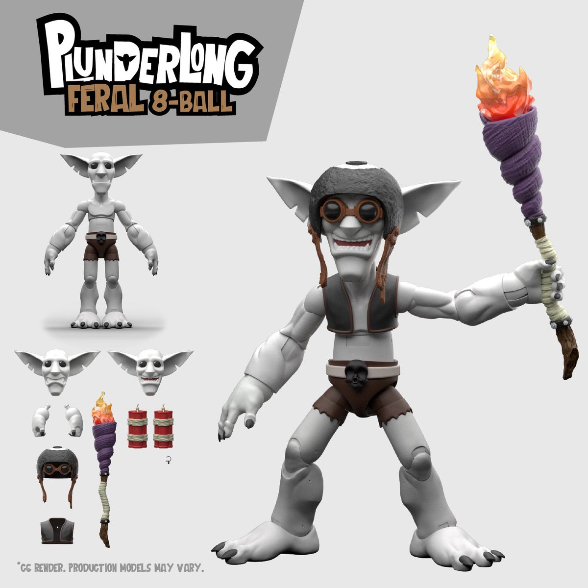 Feral 8-Ball (Plunderlongs, Lone Coconut) product image 1, provided for visual reference and product detail review