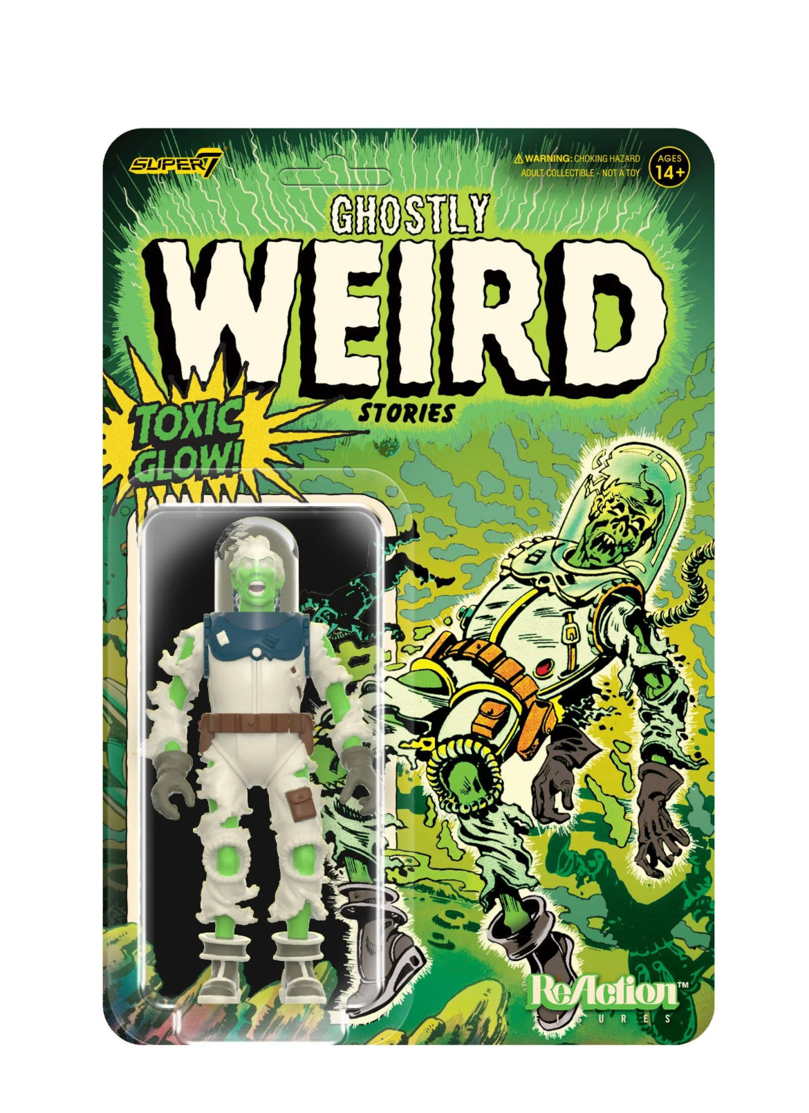 Ghostly Weird Stories Commander Ben Woodruff(Pre Code Horror, Super7 ReAction) **NYCC 23** product image 1, provided for