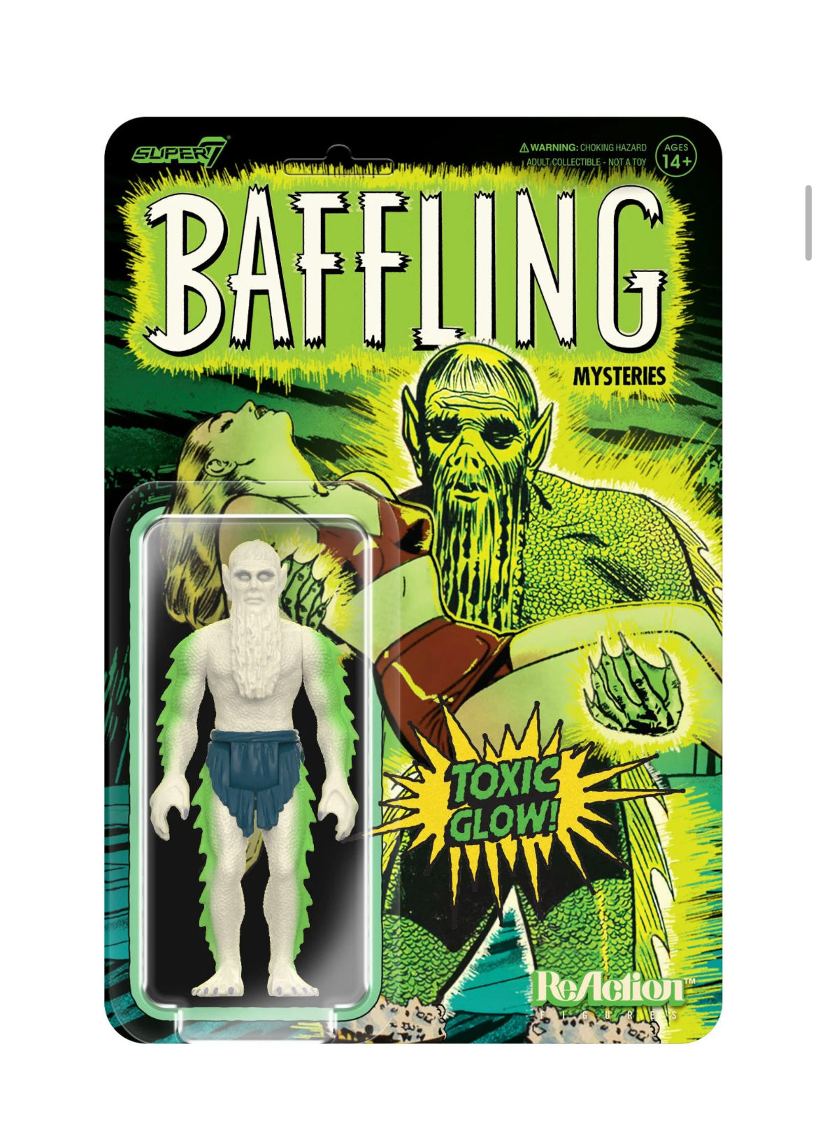 Baffling Mysteries Seaweed Monster (Pre Code Horror, Super7 ReAction) **NYCC 23** product image 1, provided for visual