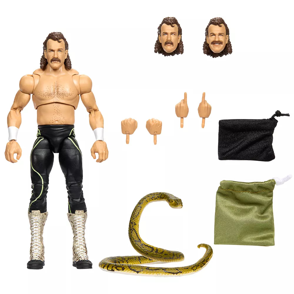 Jake the Snake Roberts -Series 32- (WWE Ultimates, Mattel) *SEALED* product image 2, provided for visual reference and
