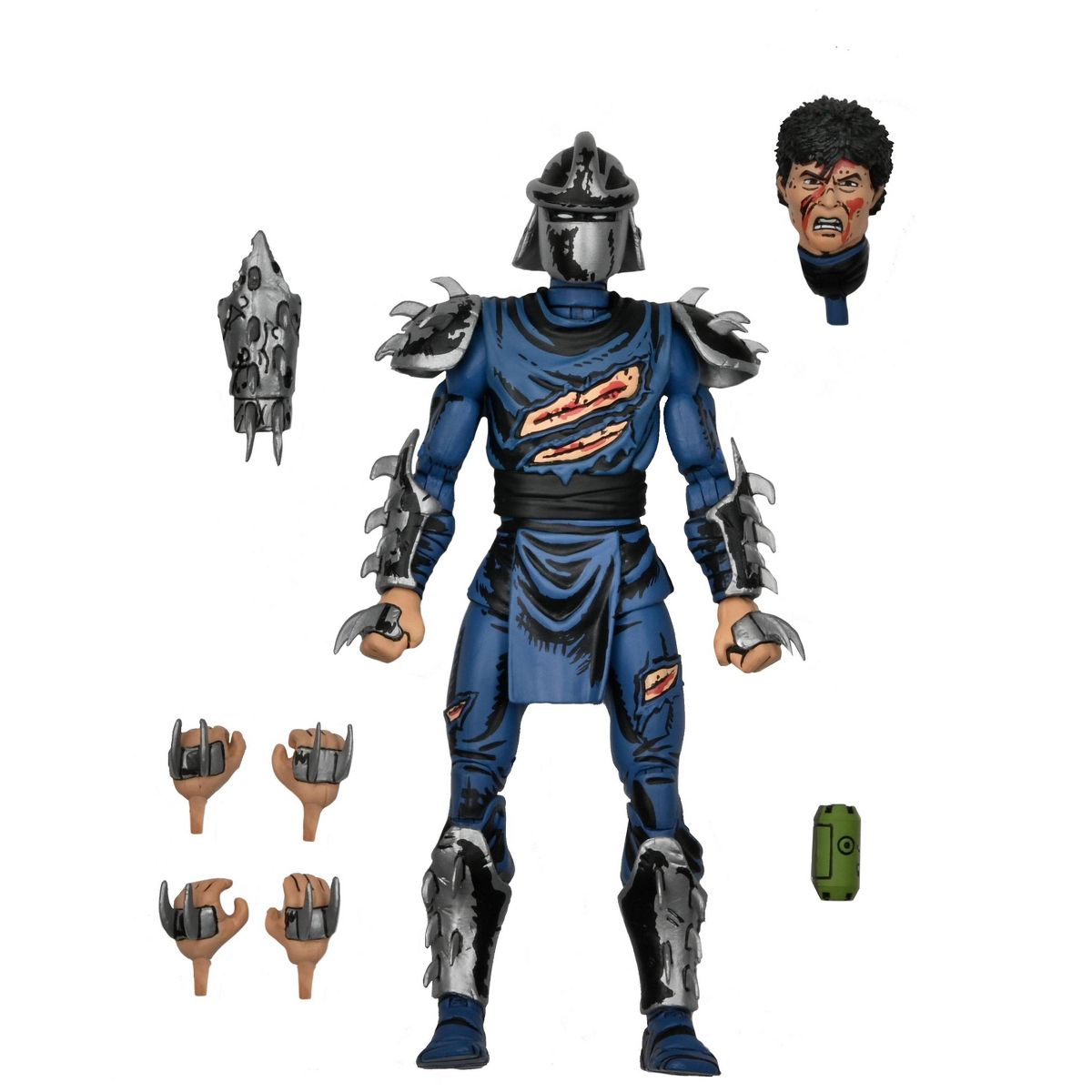 Battle Damaged Shredder (TMNT Ninja Turtles, NECA) product image 2, provided for visual reference and product detail review