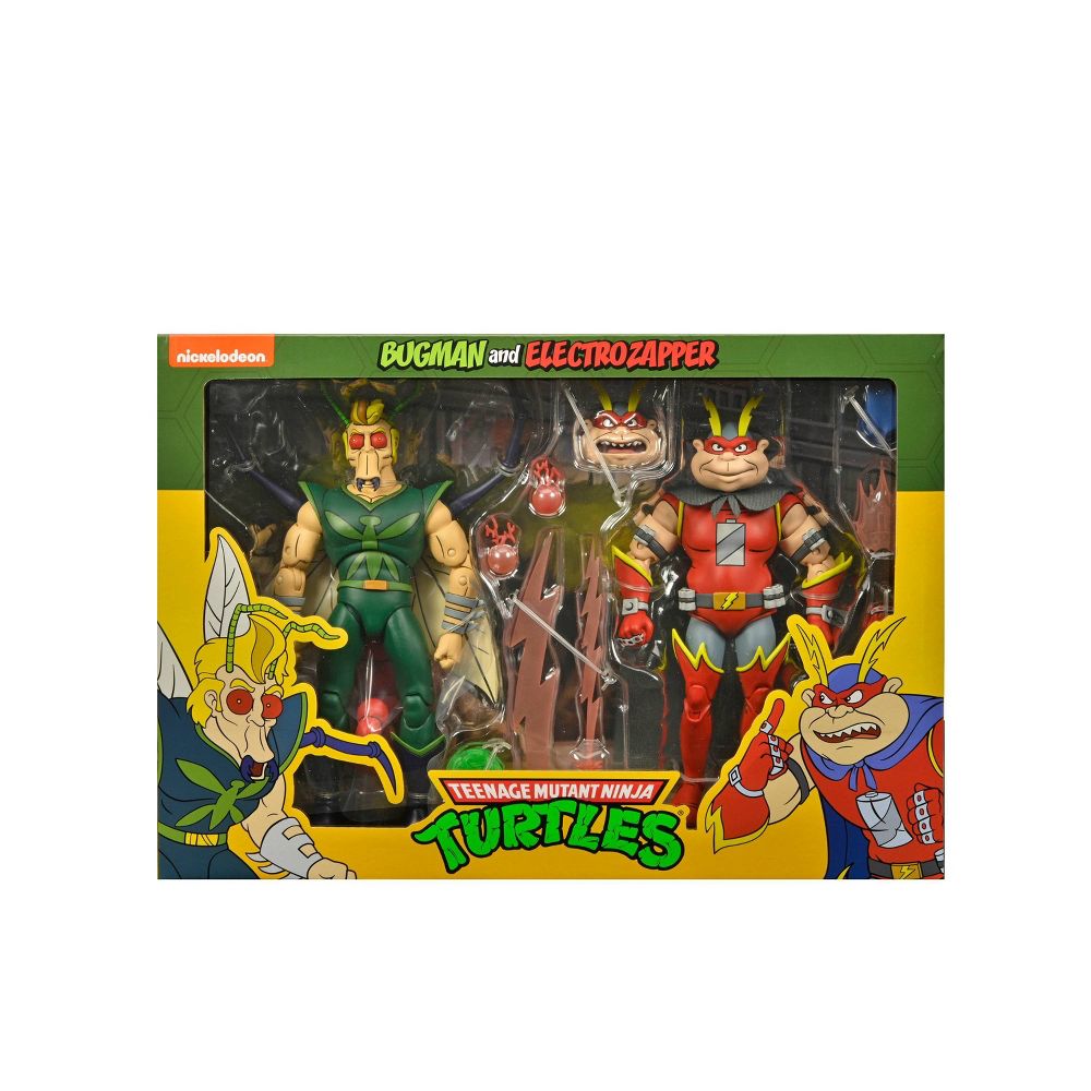 Bugman and Electrozapper (TMNT Ninja Turtles, NECA) product image 1, provided for visual reference and product detail review