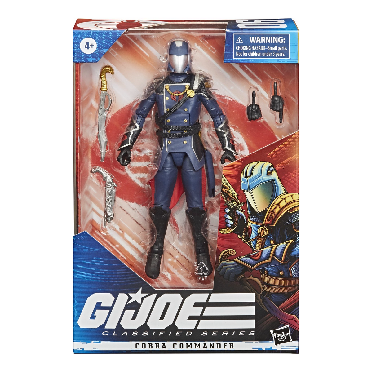 Cobra Commander #06-V2 (GI Joe Classifieds, Hasbro) product image 1, provided for visual reference and product detail review
