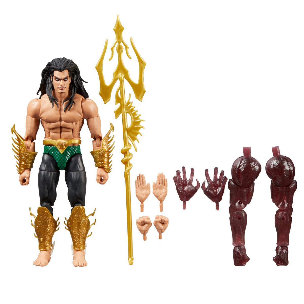 Namor BAF Void (Marvel Legends, Hasbro) product image 3, provided for visual reference and product detail review