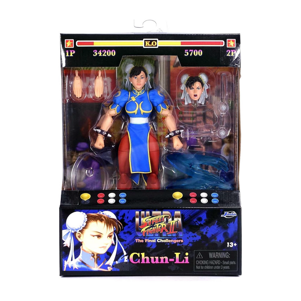 Chun Li (Ultra Street Fighter II, Jada Toys) product image 1, provided for visual reference and product detail review
