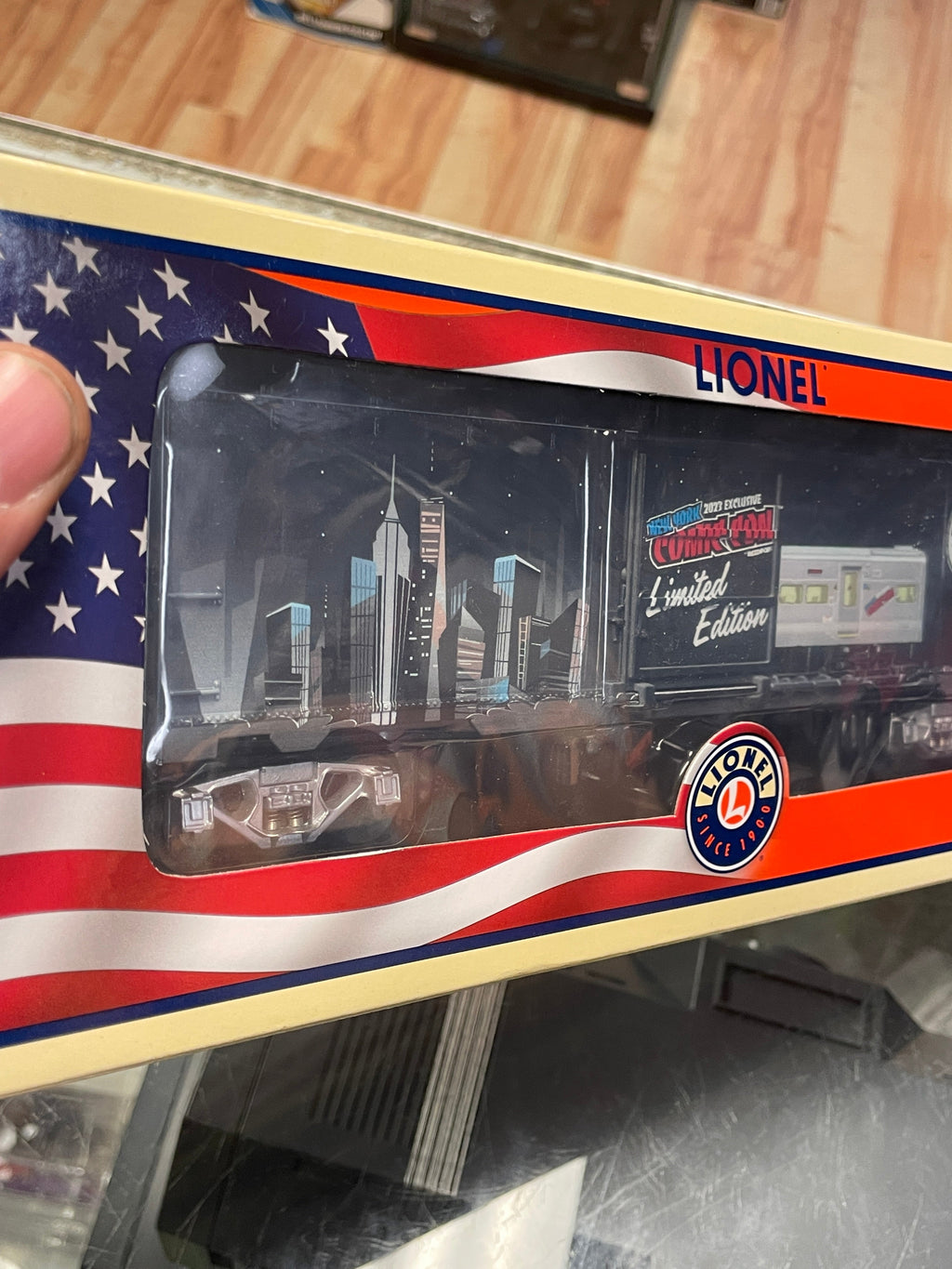 NYCC 23 Midnight Express MUSA Boxcar (Lionel Train, Exclusive) 1 of 50 product image 8, provided for visual reference and