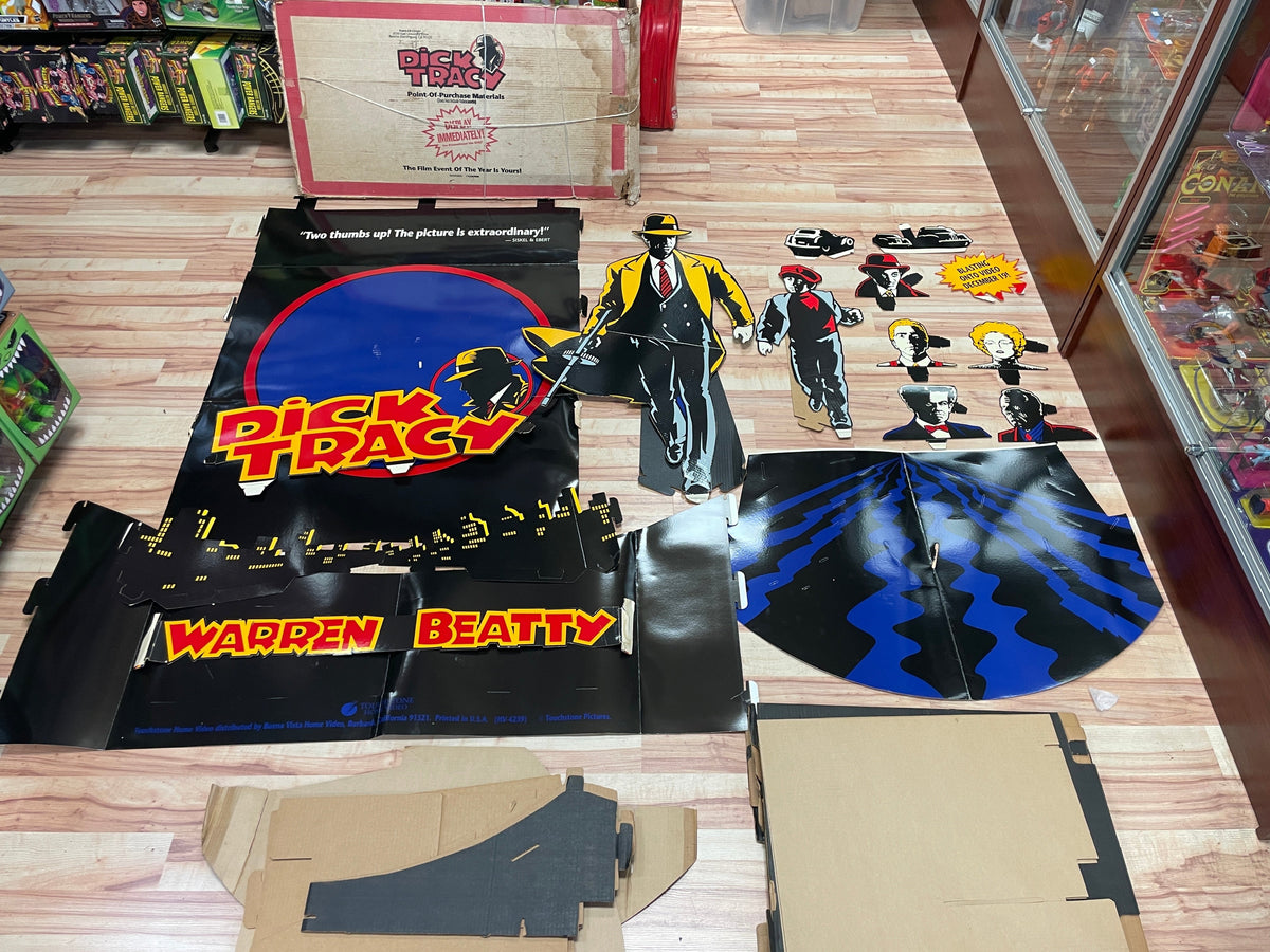 Dick Tracy VHS Movie Release Display (Vintage Disney, Dick Tracy) product image 1, provided for visual reference and product