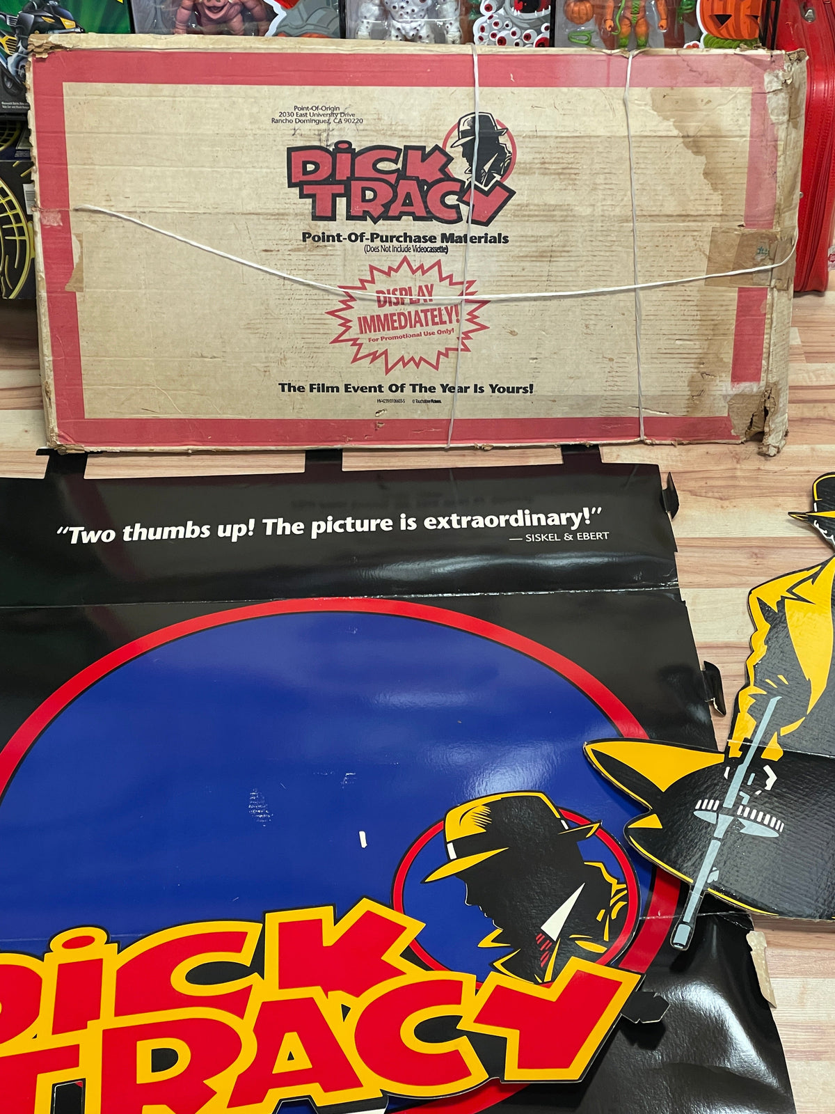 Dick Tracy VHS Movie Release Display (Vintage Disney, Dick Tracy) product image 3, provided for visual reference and product