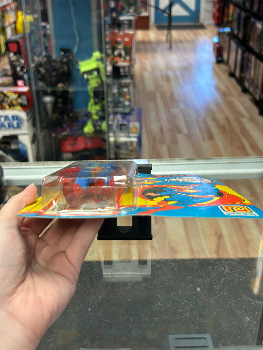 Super Amigos Superman MOC (Vintage Super Powers, Argentina Pacipa) Sealed product image 9, provided for visual reference and