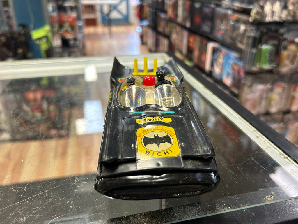 Batmobile Friction Car (Vintage Batman, Argentinian Murcielauto Carlos V) product image 5, provided for visual reference and