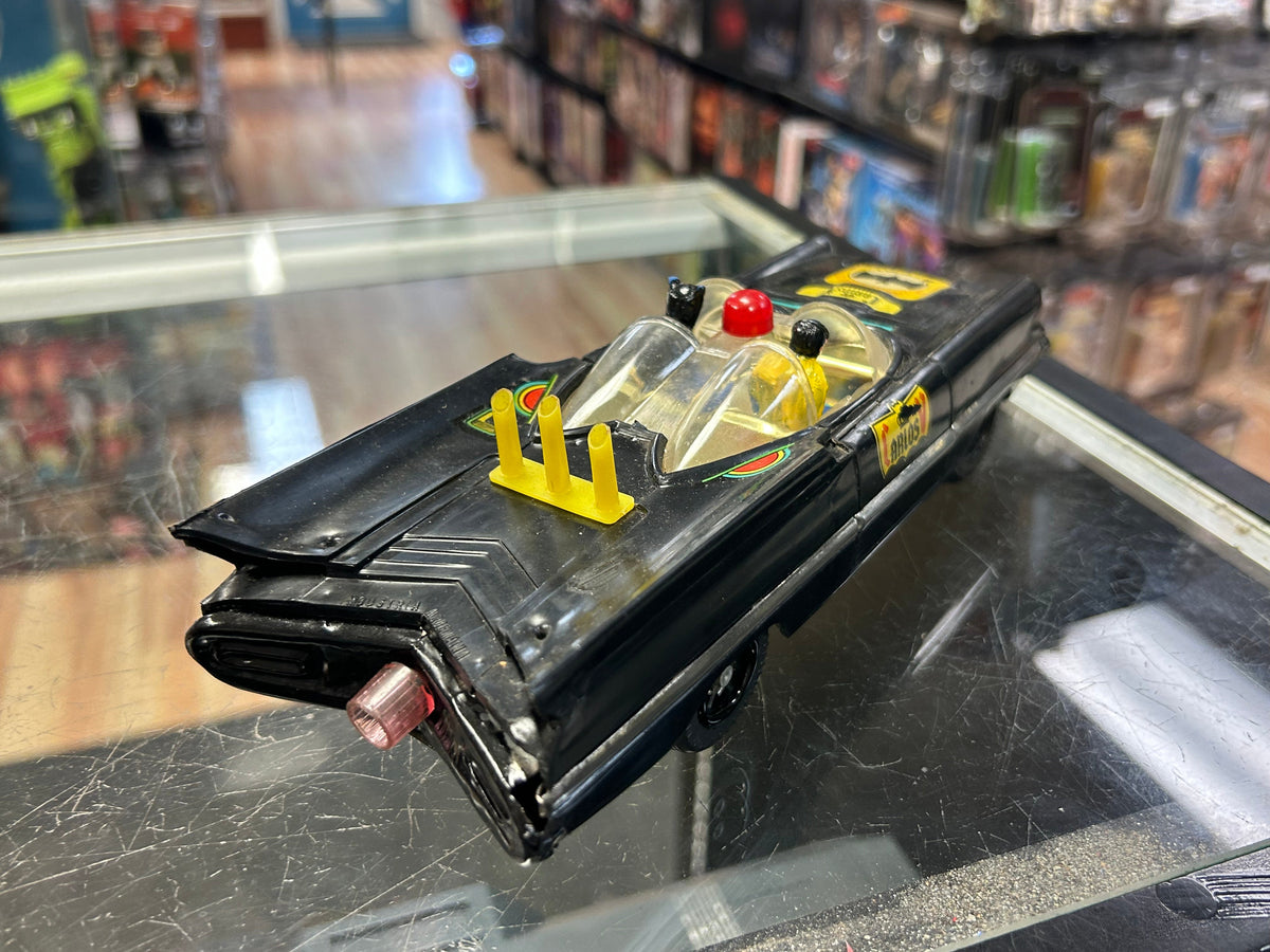 Batmobile Friction Car (Vintage Batman, Argentinian Murcielauto Carlos V) product image 8, provided for visual reference and