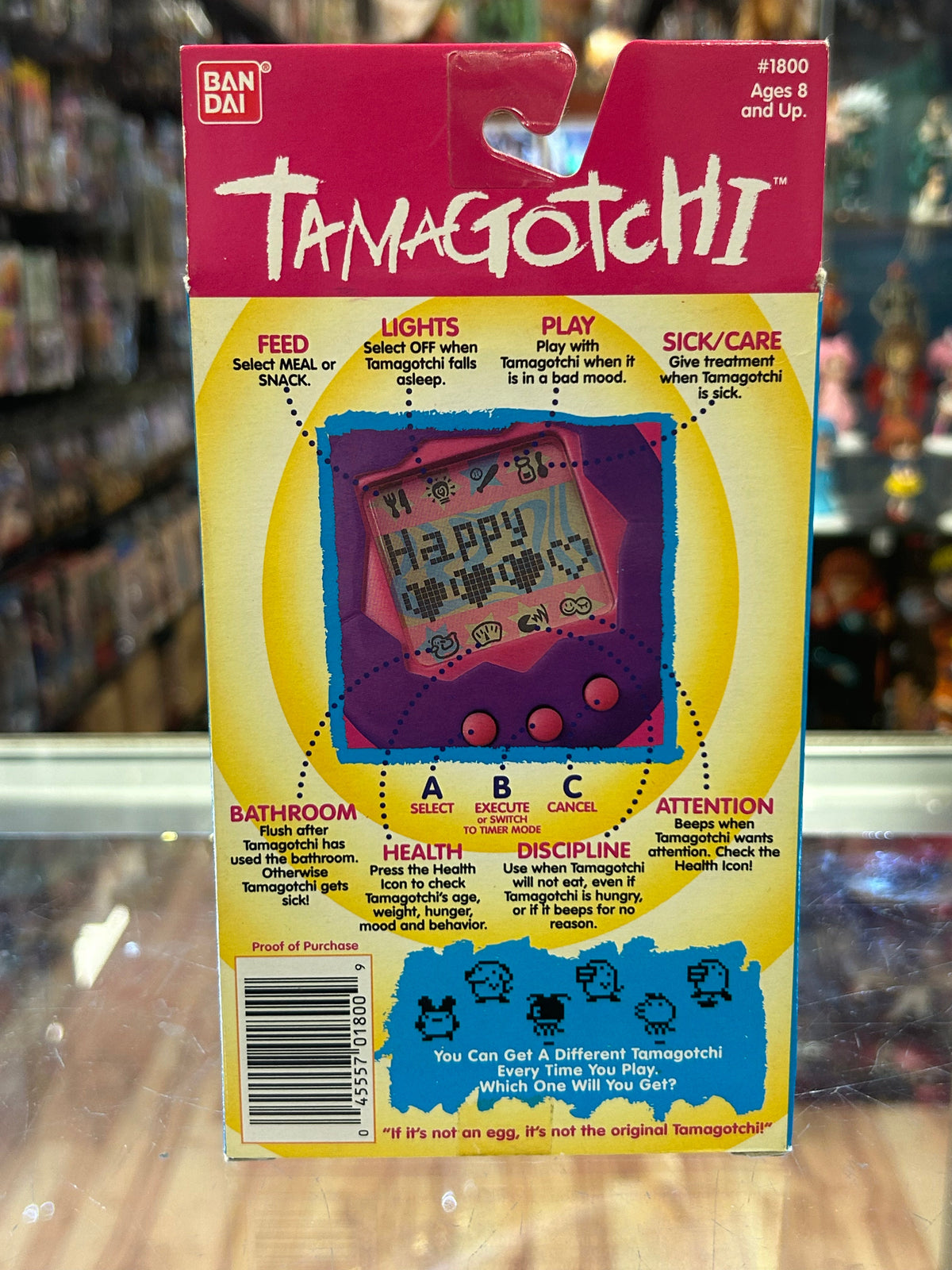 Vintage Tamagotchi Pet Duck (Bandai, Tamagotchi) product image 6, provided for visual reference and product detail review