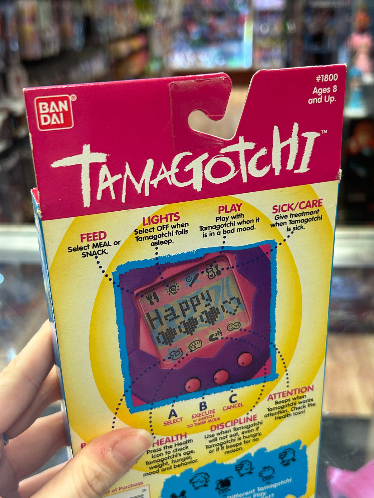Vintage Tamagotchi Pet Duck (Bandai, Tamagotchi) product image 9, provided for visual reference and product detail review