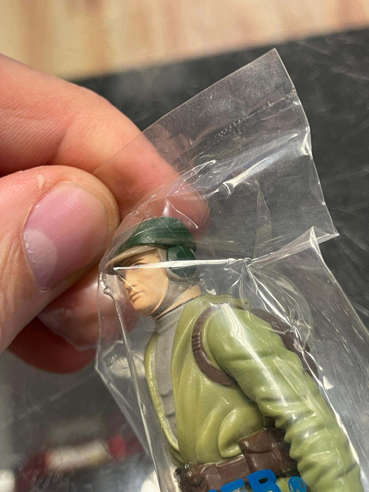 Bagged Painted Face Rebel Commando (Vintage Star Wars, Kenner) Sealed product image 12, provided for visual reference and