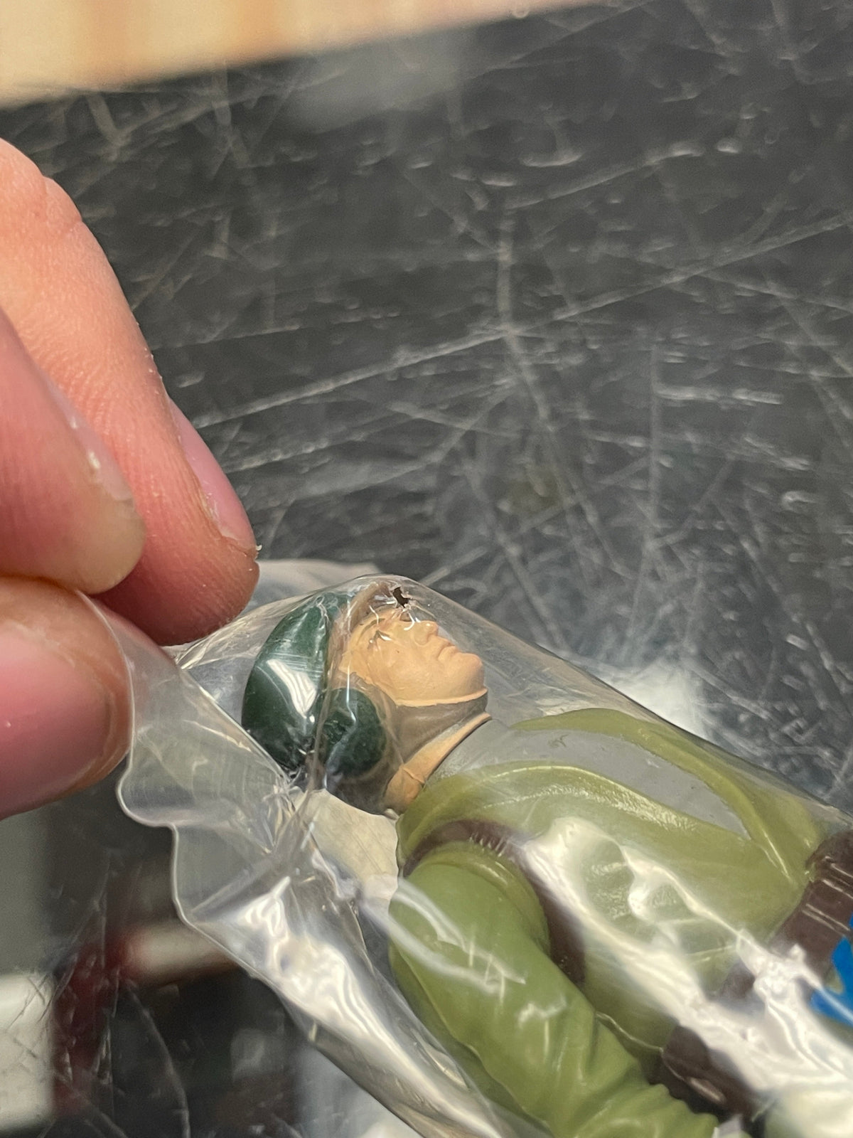 Bagged Painted Face Rebel Commando (Vintage Star Wars, Kenner) Sealed product image 13, provided for visual reference and