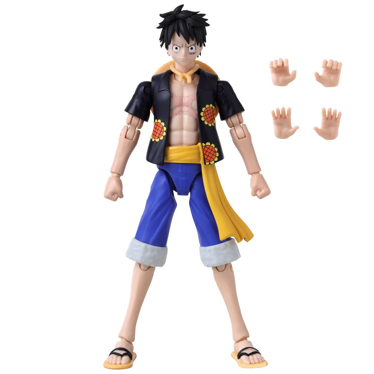 Dressrosa Monkey D. Luffy (Bandai Anime Heroes, One Piece) product image 1, provided for visual reference and product detail