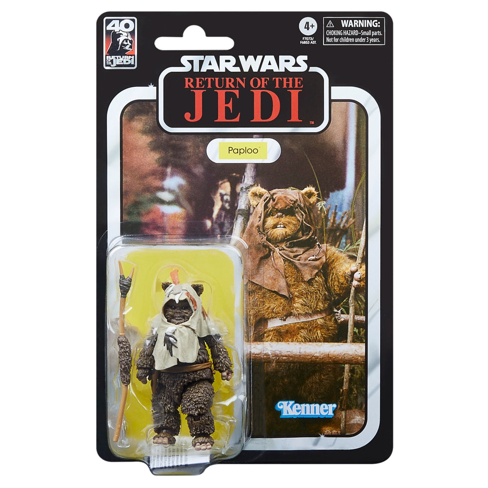 Paploo Ewok (Star Wars Black Series 40th Anniversary) product image 1, provided for visual reference and product detail