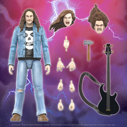Cliff Burton Ultimate (Super7, Metalica) product image 1, provided for visual reference and product detail review