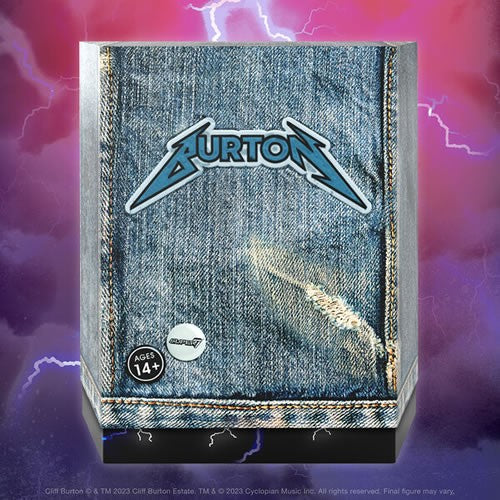 Cliff Burton Ultimate (Super7, Metalica) product image 2, provided for visual reference and product detail review