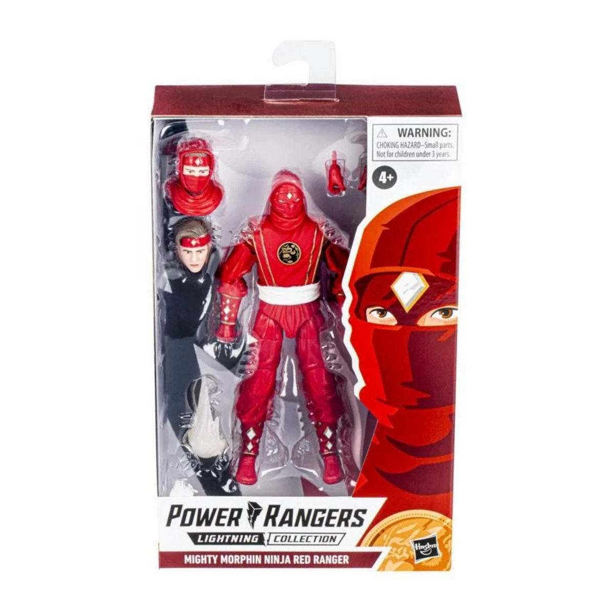 Ninja Red Ranger (Power Rangers, Lightning Collection) product image 1, provided for visual reference and product detail