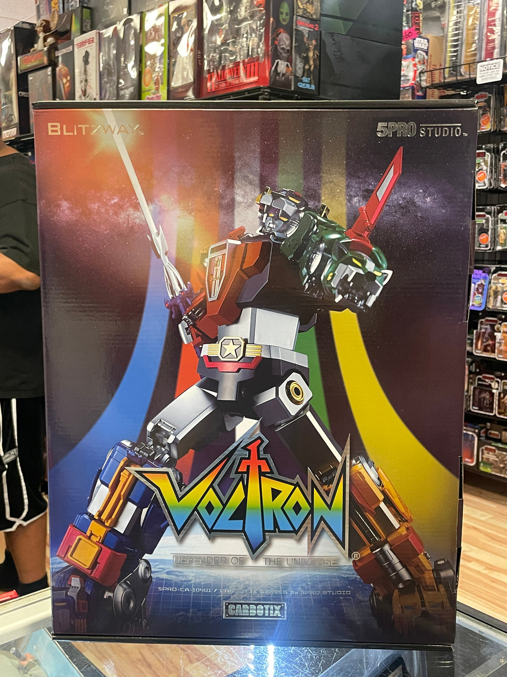 Carbotix Voltron SPRO-CA10401 (Voltron Defenders of the Universe, Blitzway) Open Box product image 1, provided for visual