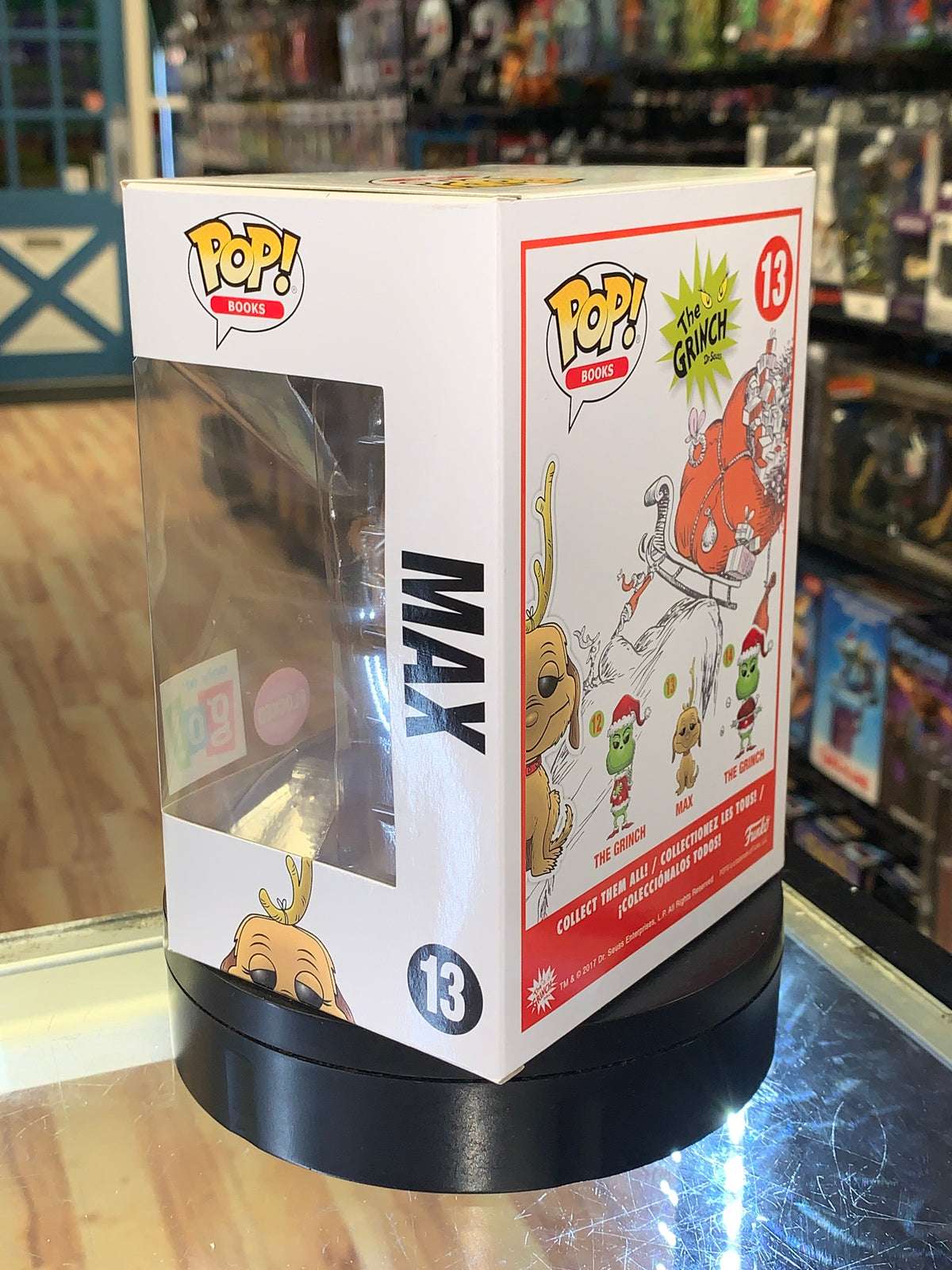 Flocked Max #13 (Funko Pop! Dr Seuss The Grinch) product image 4, provided for visual reference and product detail review