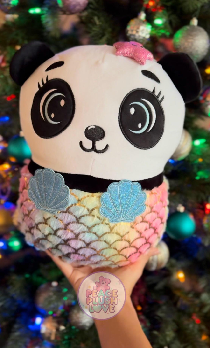 MerPanda Deluxe Plush (Peace Plush) product image 3, provided for visual reference and product detail review